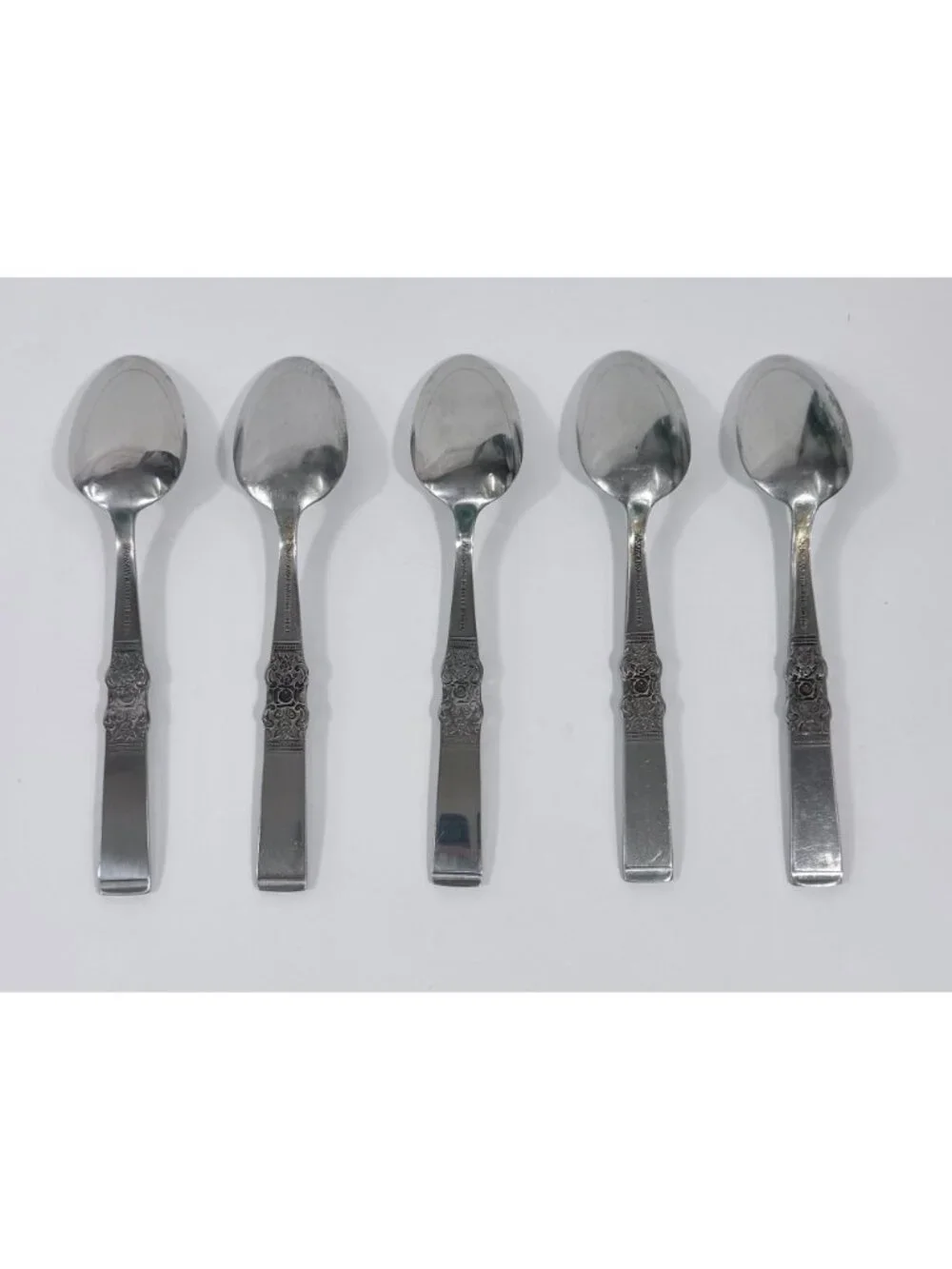 Vintage Northland Oneida Stainless Steel Teaspoon Set Flatware Silverware Decora